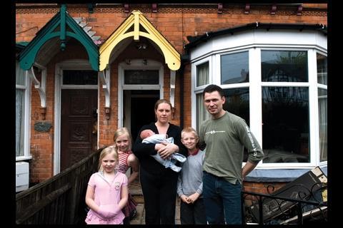 The Valentine family, who were told that “a child with a DIY manual” could have made a better job of their roof